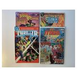 4 ASSORTED DC COMICS SEE DESC.