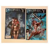 2 DYNAMITE COMICS PROPHECY #3 & 6