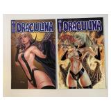 2 DYNAMITE COMICS DRACULINA #1 & 5
