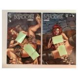 2 BOUNDLESS COMICS BELLA DONNA FIRE  FURY #10 & 13