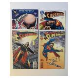 4 DC COMICS SUPERMAN #3, 116, 114 & 109