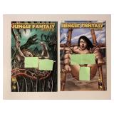 2 BOUNDLESS COMICS JUNGLE FANTASY SURVIVORS 2/#1