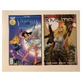 1 HOMAGE & 1 BLACK BOX COMIC SEE DESC.