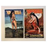 2 HARRIS COMICS VAMPIRELLA #1 & 5