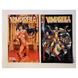 2 HARRIS COMICS VAMPIRELLA #2 & 4