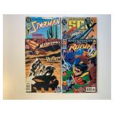 4 ASSORTED DC COMICS SEE DESC.