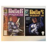2 MARVEL MAGAZINES THE PUNISHER #1 & 10