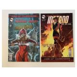 2 ZENESCOPE COMICS INFERNO #1 & CODE RED #5
