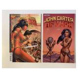 2 DYNAMITE COMICS JOHN CARTER #4 & 8 SEE DESC.