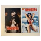 2 DYNAMITE COMICS VAMPIRELLA #9 & 24