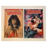 2 DYNAMITE COMICS VAMPIRELLA #1 & 2