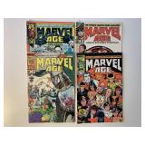 4 MARVEL COMICS MARVEL AGE #15, 26, 30 & 32