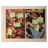 2 BOUNDLESS COMICS JUNGLE FANTASY SURVIVOR #9 & 10