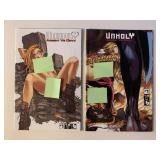 2 BOUNDLESS COMICS UNHOLY ARGENT VS ONYX 2/#1