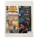 4 MARVEL COMICS IRON MAN SEE DESC