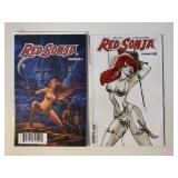 2 DYNAMITE COMICS RED SONJA #1 & 2