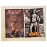 2 DYNAMITE COMICS RED SONJA #1 & 3 SEE DESC.