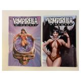 2 DYNAMITE COMICS VAMPIRELLA MIND WARP #3 & 5