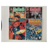 4 MARVEL COMIC MAGAZINES THE PUNISHER SEE DESC.