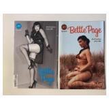 2 DYNAMITE COMICS BETTI PAGE #1 & 3