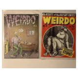 2 LASP GASP COMICS WEIRDO #15 & 16 ADULT READ