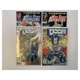 4 ASSORTED MARVEL COMICS SEE DESC.