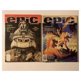 2 MARVEL EPIC MAGAZINES APRIL 1982 & APRIL 1981