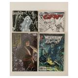 4 ASSORTED COMICS SEE DESC.