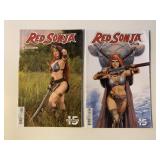 2 DYNAMITE COMICS RED SONJA 2/#3