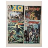 4 ASSORTED VALIANT COMICS SEE DESC.