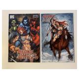 2 DYNAMITE COMICS RED SONJA AGE OF CHAOS 2/#5