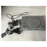 SONY PLYSTATION WITH REMOTE AND MEMORY CARD