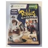 XBOX 360 KINECT RABBIDS ALIVE AND KICKING