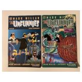 2 AVATAR COMICS THE UNFUNNIES #1 & 2 ADULT READ
