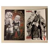 2 COFFIN COMICS LADY DEATH #1 & 2 SCORCHED EARTH