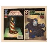 2 MAX COMICS SUPREME POWER #1 & WAR MACHINE 2.0 #2