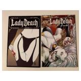 2 BOUNDLESS COMICS LADY DEATH #1 & 25