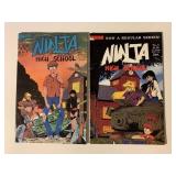 2 ANTARCTIC COMICS NINJA HIGH SCHOOL #3 & 4