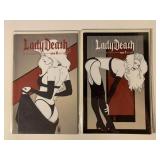 2 BOUNDLESS COMICS LADY DEATH #0 & 7