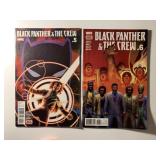 2 MARVEL COMICS BLACK PANTHER & THE CREW #5 & 6
