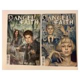 2 DARK HORSE COMICS  ANGEL & FAITH #1 & 4