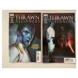 2 MARVEL COMICS STAR WARS THRAWN ALLIANCES #1 & 2