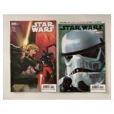 2 MARVEL COMICS STAR WARS #43 & 45