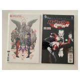 2 DC COMICS HARLEY QUINN #1 & 75
