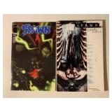 2 IMAGE COMICS SPAWN #352 & DEATH AND REBIRTH # 5