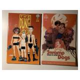 1 KITCHEN SINK & 1 BLACK CARAVAN COMICS SEE DESC.