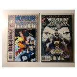 2 MARVEL COMICS WOLVERINE AND THE PUNISHER #1 & 4