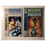 2 MARVEL COMICS WOLVERINE AND THE PUNISHER #1 & 2