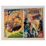 2 DC COMICS SUPERBOY #31 & SUPERMEN OF AMERICA #1