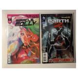 2 DC COMICS EARTH 2 #1 & MIRACLE MOLLY #1